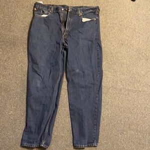 Dark blue 40-32 Levi jeans